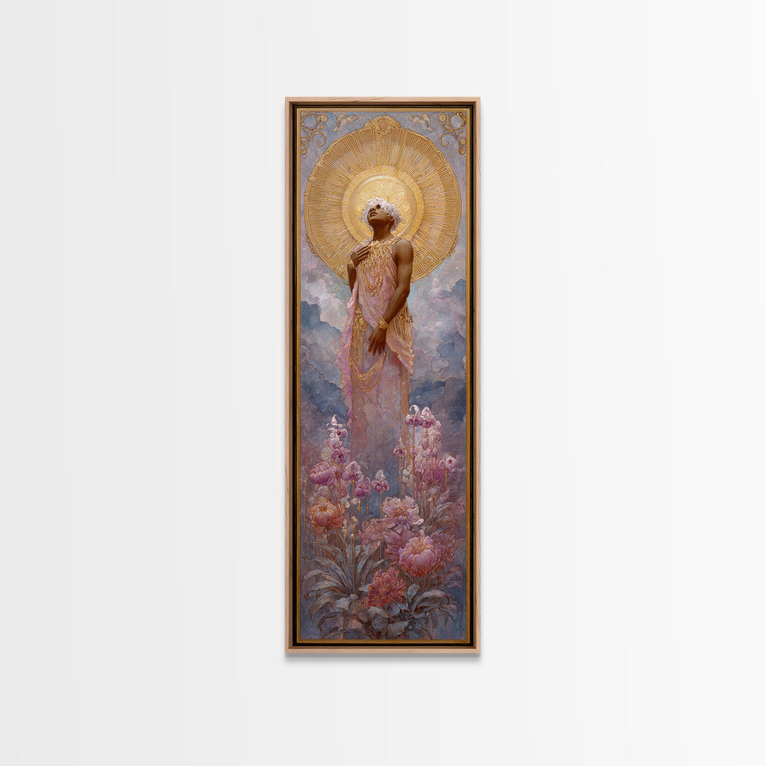 Apollo Sun God Canvas Print, Mythological Art, Canvas Painting, Living Room Decor, Fine Art, Legend, Textured Painting, MYT-1x3-18