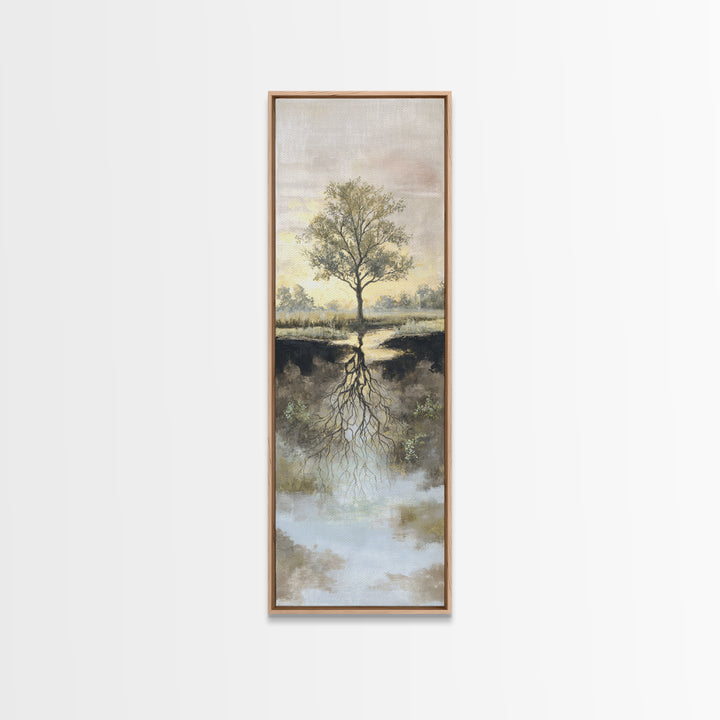 Tree of Life Canvas Print, Nature Art, 3d Wall Art, Living Room Decor, Fine Art, Nature, Nature Wall Art, Landscape Print, NAT-1x3-51