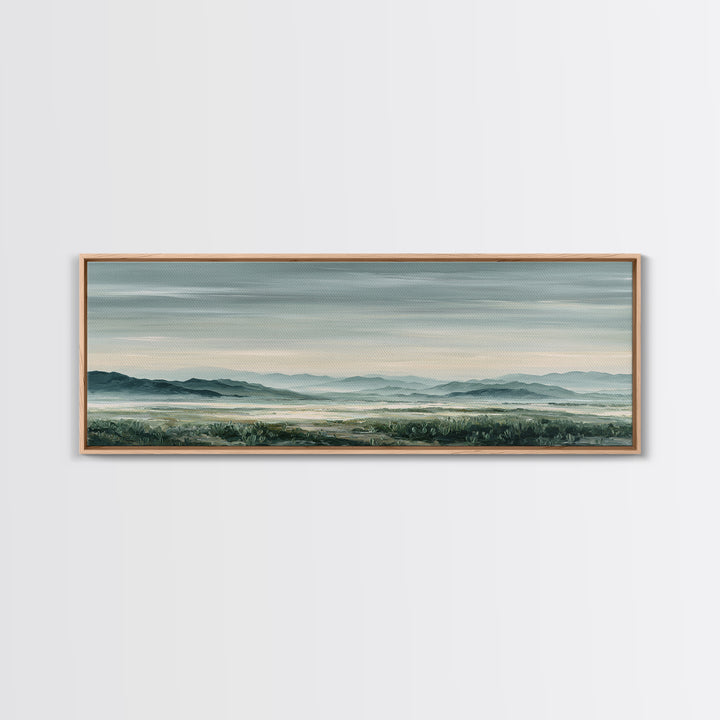 Desert Cactus Blooming After Rain Framed Canvas Print, Nature Art, Art, Living Room Decor, Fine Art, Nature, 3d Wall Art, NAT-3x1-84