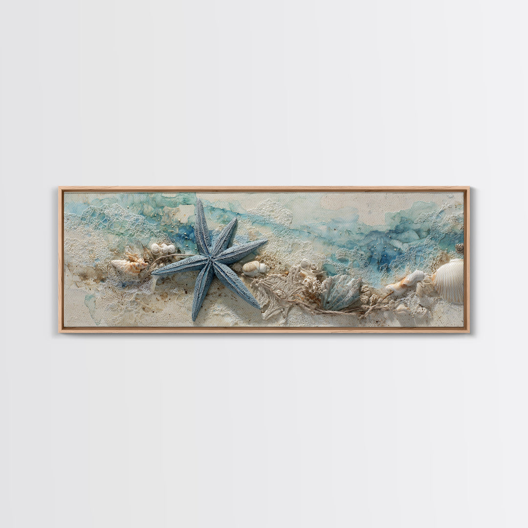 Nautical Star Compass Rose Canvas Print, Nautical Art, Printable, Coastal Decor, Harbor, Beach Decor, Downloadable Prints, NAU-3x1-78