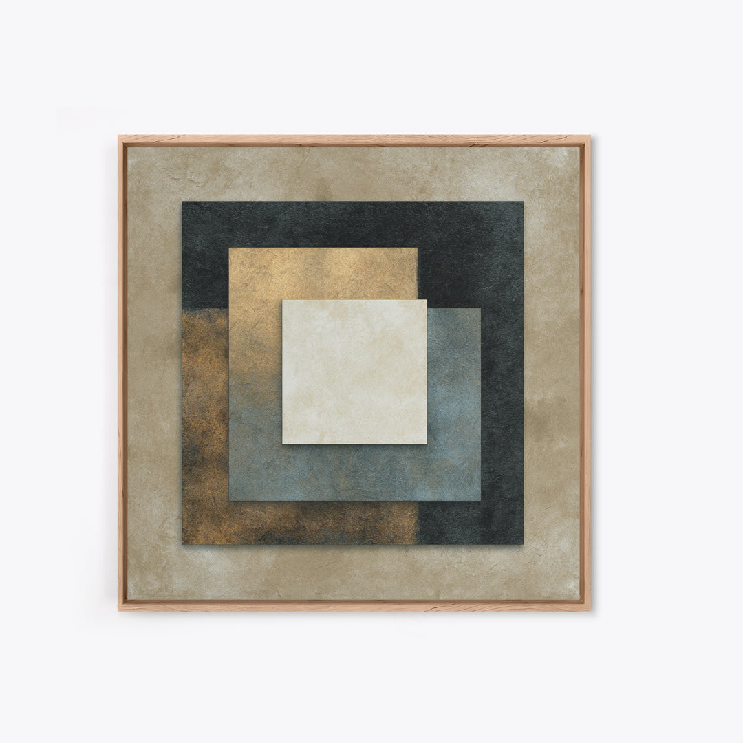 Architectural Line Drawing Framed Canvas Print, Office Art, Bedroom Wall Art, Office Decor, Abstract Art, Focus, Room Decor, OFF-1x1-51