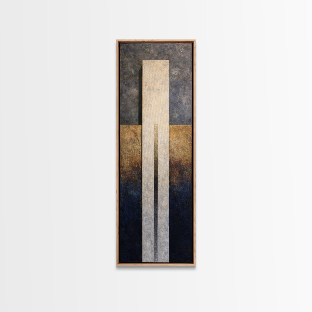 Balanced Stone Composition Canvas Print, Office Art, Boho Decor, Office Decor, Oil Painting, Focus, Digital Art, Pet Portrait, OFF-1x3-12