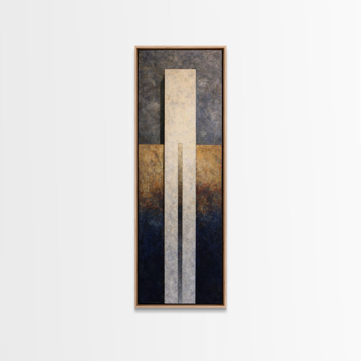 Balanced Stone Composition Canvas Print, Office Art, Boho Decor, Office Decor, Oil Painting, Focus, Digital Art, Pet Portrait, OFF-1x3-12