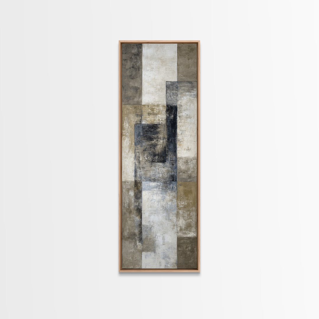 Balanced Stone Composition Canvas Print, Office Art, Wall Decor, Office Decor, Abstract Art, Focus, Wall Prints, Ai Art, OFF-1x3-60