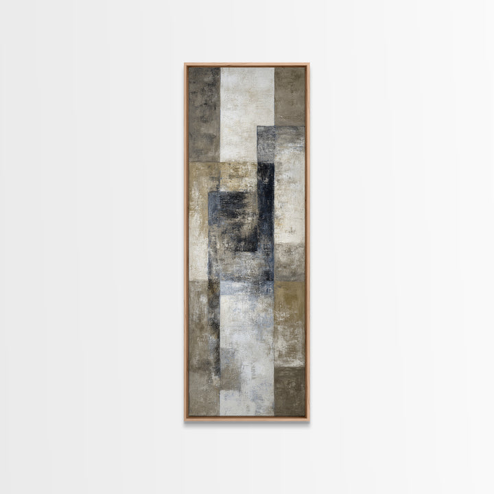 Balanced Stone Composition Canvas Print, Office Art, Wall Decor, Office Decor, Abstract Art, Focus, Wall Prints, Ai Art, OFF-1x3-60