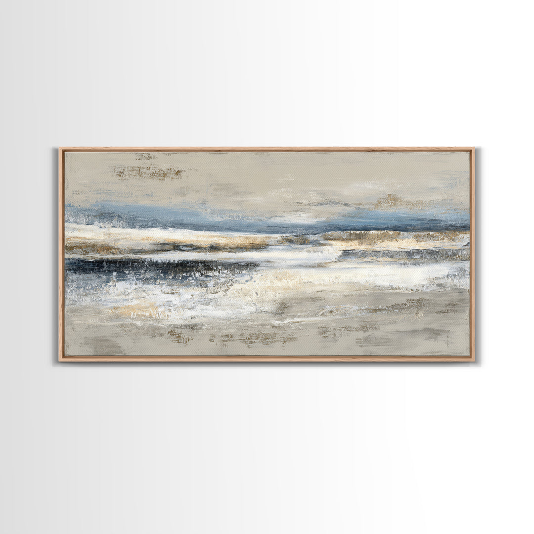 Balanced Stone Composition Framed Canvas Print, Office Art, Statement Artwork, Office Decor, Fine Art, Focus, Wall Decor, OFF-2x1-20