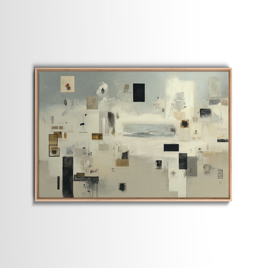 Dignified Neutral Landscape Canvas Print, Office Art, Living Room Decor, Office Decor, Fine Art, Focus, Fine Art Print, OFF-3x2-11