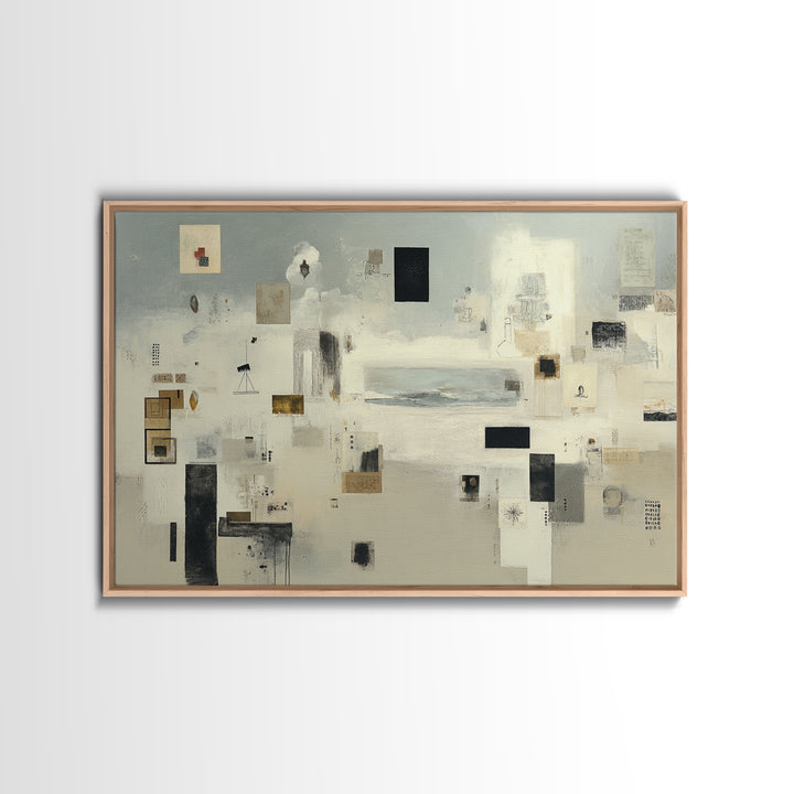 Dignified Neutral Landscape Canvas Print, Office Art, Living Room Decor, Office Decor, Fine Art, Focus, Fine Art Print, OFF-3x2-11