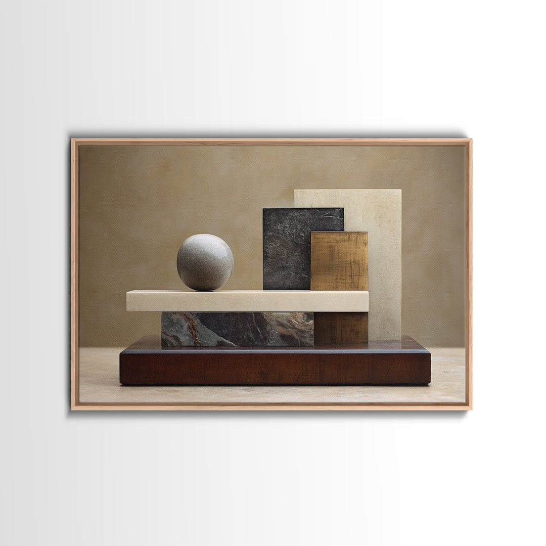 Balanced Stone Composition Canvas Print, Office Art, Wall Prints, Office Decor, Abstract Art, Focus, Cubicle Decor, OFF-3x2-52