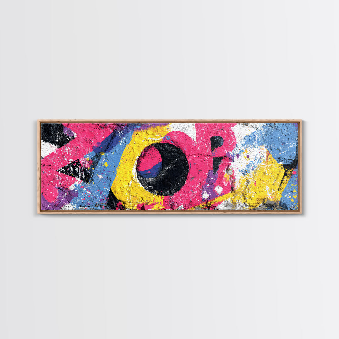 Retro Soda Bottle Canvas Print, Pop Art, Statement Artwork, Living Room Decor, Abstract Art, Pop, Wall Decor, Painting, POP-3x1-19