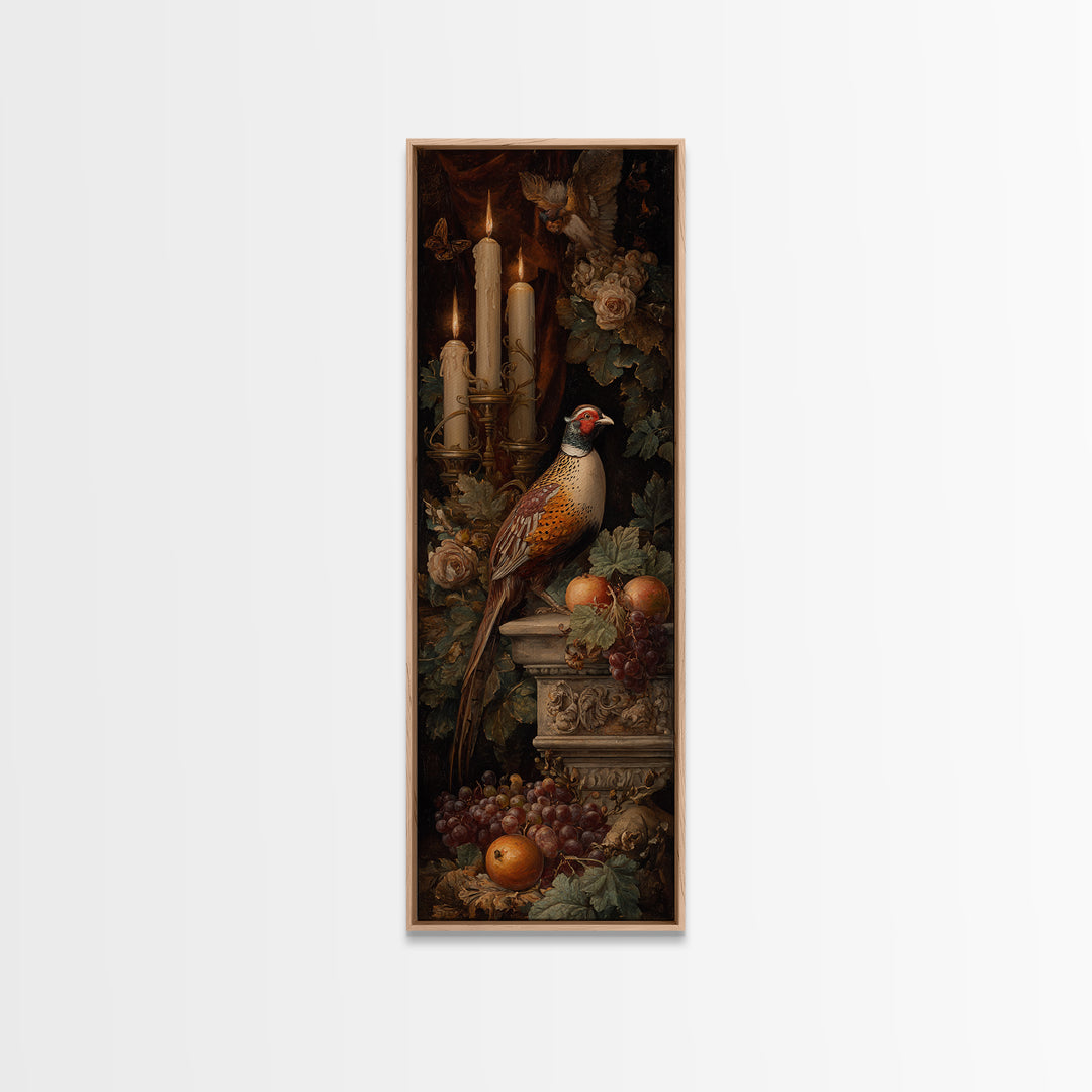 Old Master Bird Study Canvas Print, Renaissanceinspired Art, Religious Home Decor, Living Room Decor, Fine Art, Classic, REN-1x3-35