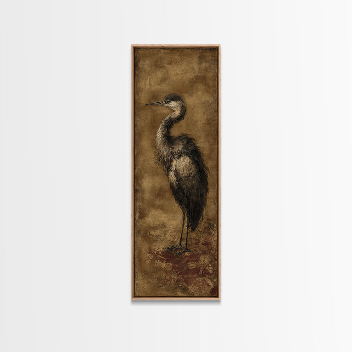 Old Master Bird Study Canvas Print, Renaissanceinspired Art, Statement Artwork, Living Room Decor, Fine Art, Classic, REN-1x3-59