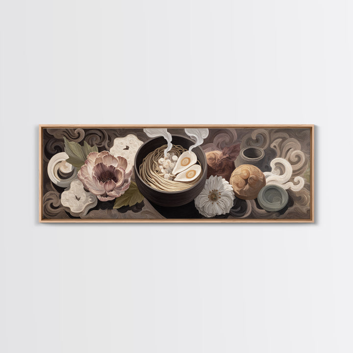 Seafood Lobster and Shell Arrangement Canvas Print, Restaurant Art, Textured Painting, Restaurant Decor, Fine Art, Bistro, RES-3x1-48