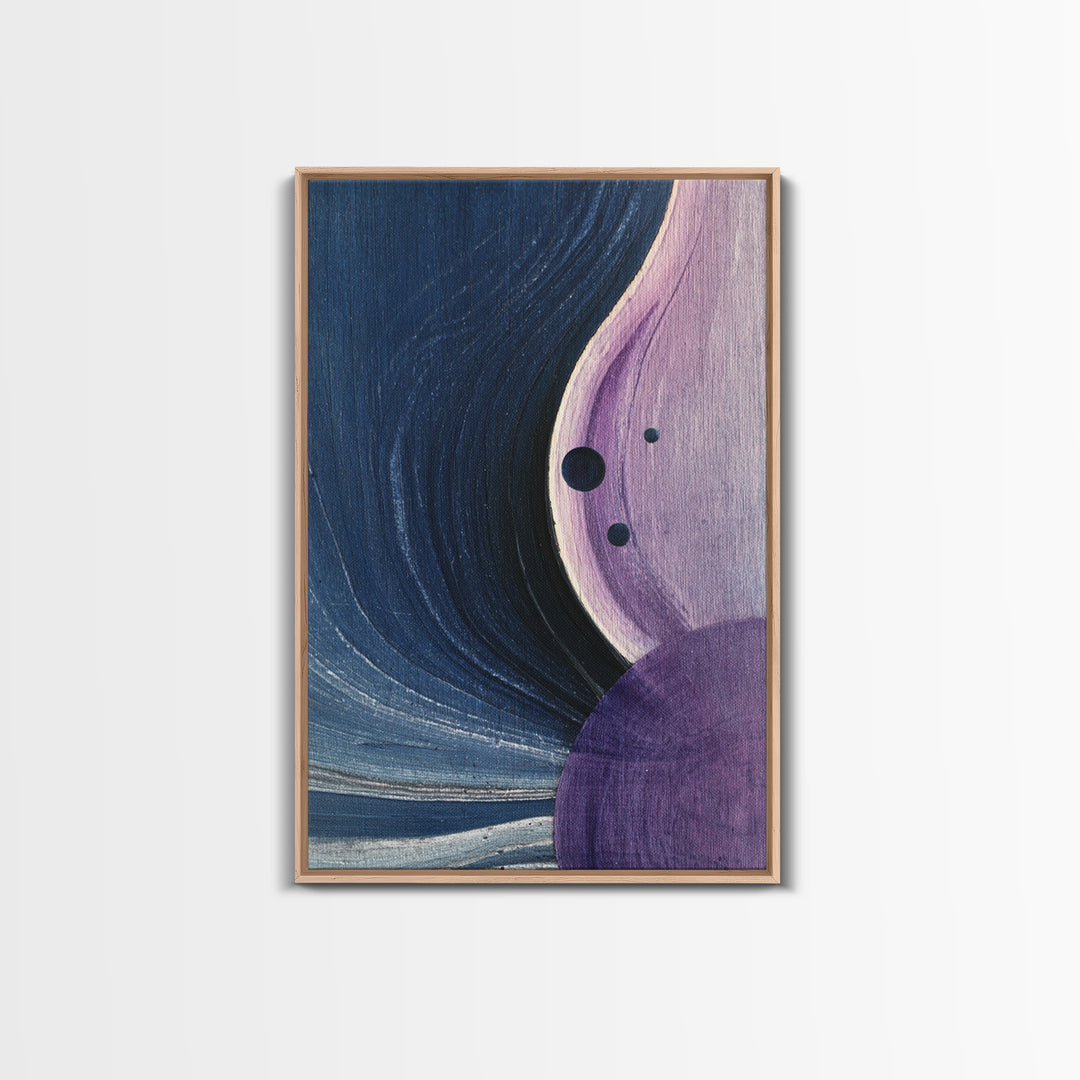 Retro Ski Poster Mountain Scene Framed Canvas Print, Retro Art, Neutral Decor, Living Room Decor, Fine Art, Retro, Wall Art, RET-2x3-56