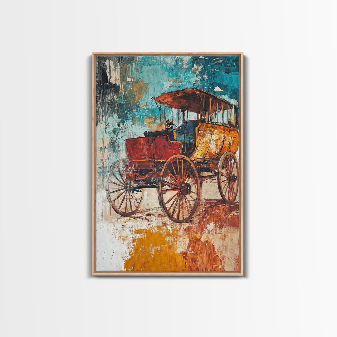 Stirrups Painting, Cowboy Aesthetic, Western Art, Rustic Decor, Framed Canvas Print, Farmhouse Wall Art, Moody Art, Boho Art, Gift Idea