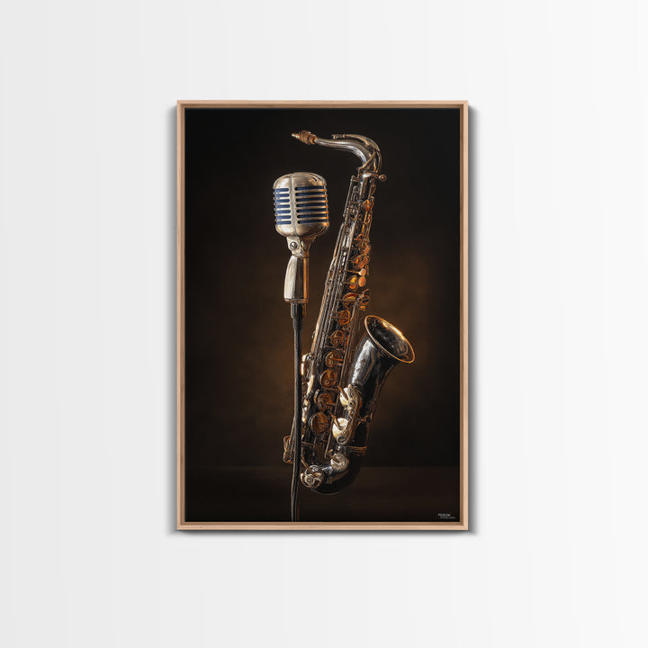 Microphone Cable Forming Elegant Line Art Canvas Print, Recording Studio Art, Luxury Decor, Studio Decor, Abstract Art, Analog, RSA-2x3-5