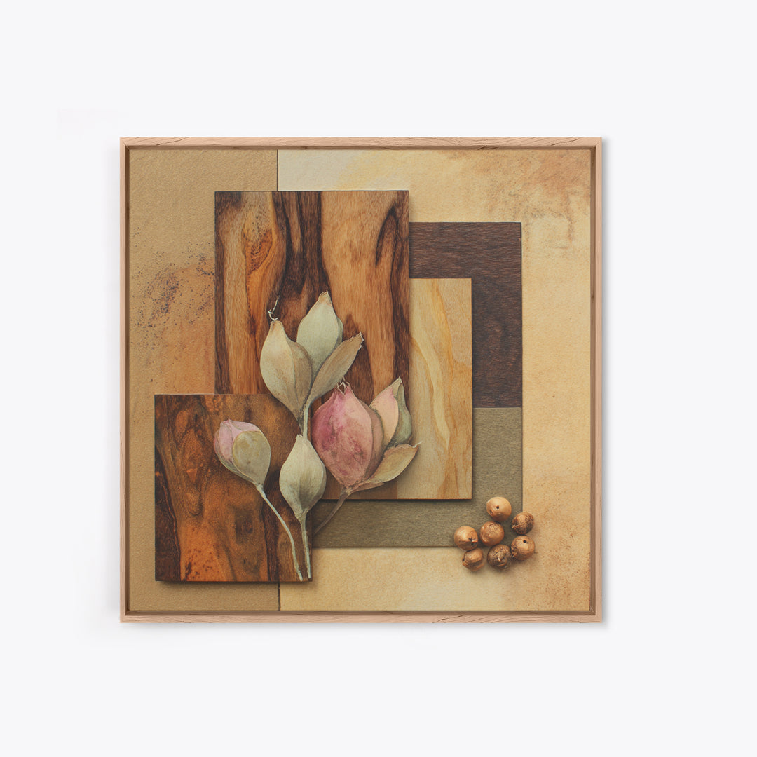 Wood Grain Abstract Framed Canvas Print, Rustic Art, Wood Wall Art, Farmhouse Decor, Abstract Art, Rustic, Eclectic Wall Art, RUS-1x1-56