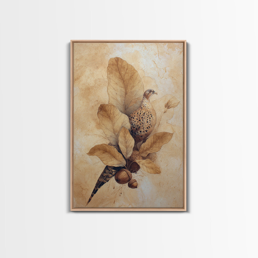 Rusty Horseshoe and Rope Composition Framed Canvas Print, Rustic Art, Contemporary Art, Farmhouse Decor, Oil Painting, Rustic, RUS-2x3-21