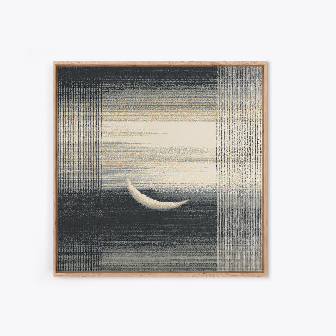 Hygge Candle and Pine Branch Still Life Framed Canvas Print, Scandinavian Art, Scandinavian, Living Room Decor, Nordic, SCA-1x1-100