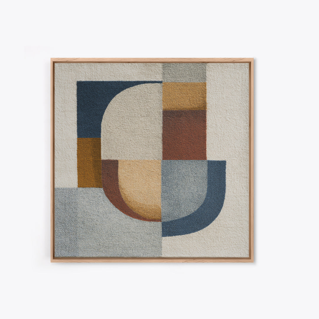 Soft Wool Texture Abstract Canvas Print, Scandinavian Art, Farmhouse Decor, Living Room Decor, Abstract Art, Nordic, SCA-1x1-19