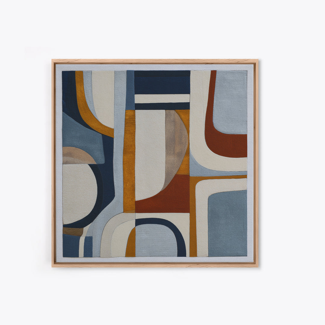 Soft Wool Texture Abstract Canvas Print, Scandinavian Art, Minimalist Decor, Living Room Decor, Abstract Art, Nordic, SCA-1x1-91