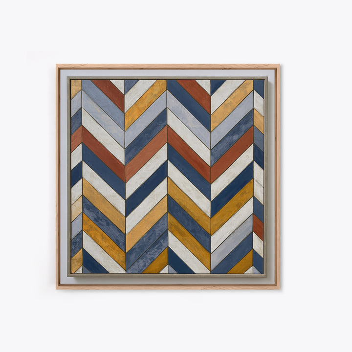 Herringbone Monochrome Pattern Canvas Print, Scandinavian Art, Luxury Decor, Living Room Decor, Fine Art, Nordic, SCA-1x1-94