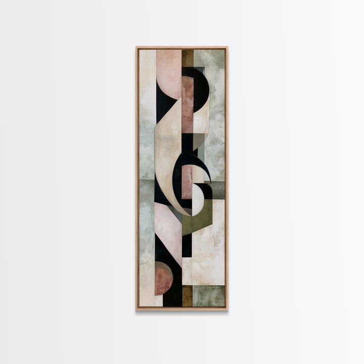 Calm Lake Dock Canvas Print, Scandinavian Art, Printable, Living Room Decor, Fine Art, Nordic, Abstract Wall Art, Boho Wall Art, SCA-1x3-99