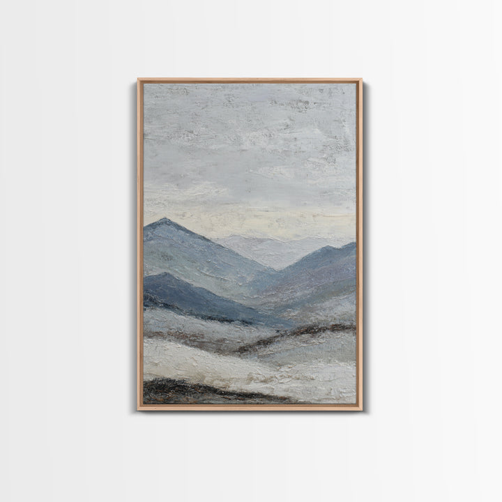 Minimal Sun over Pine Forest Canvas Print, Scandinavian Art, Wall Art Print, Living Room Decor, Nordic, Fine Art Print, SCA-2x3-49