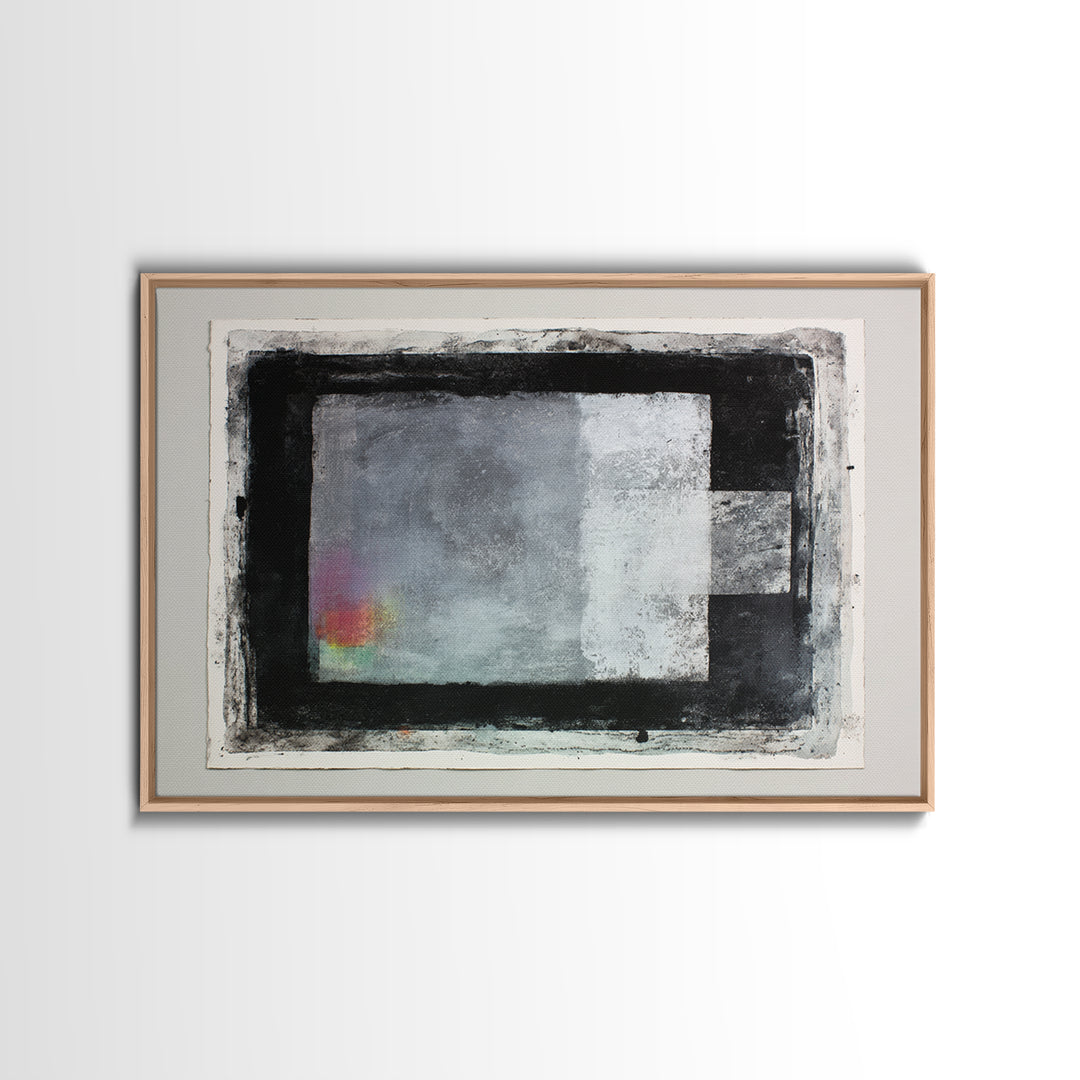Scandinavian Textile Pattern Framed Canvas Print, Scandinavian Art, Abstract Art, Living Room Decor, Fine Art, Nordic, SCA-3x2-92
