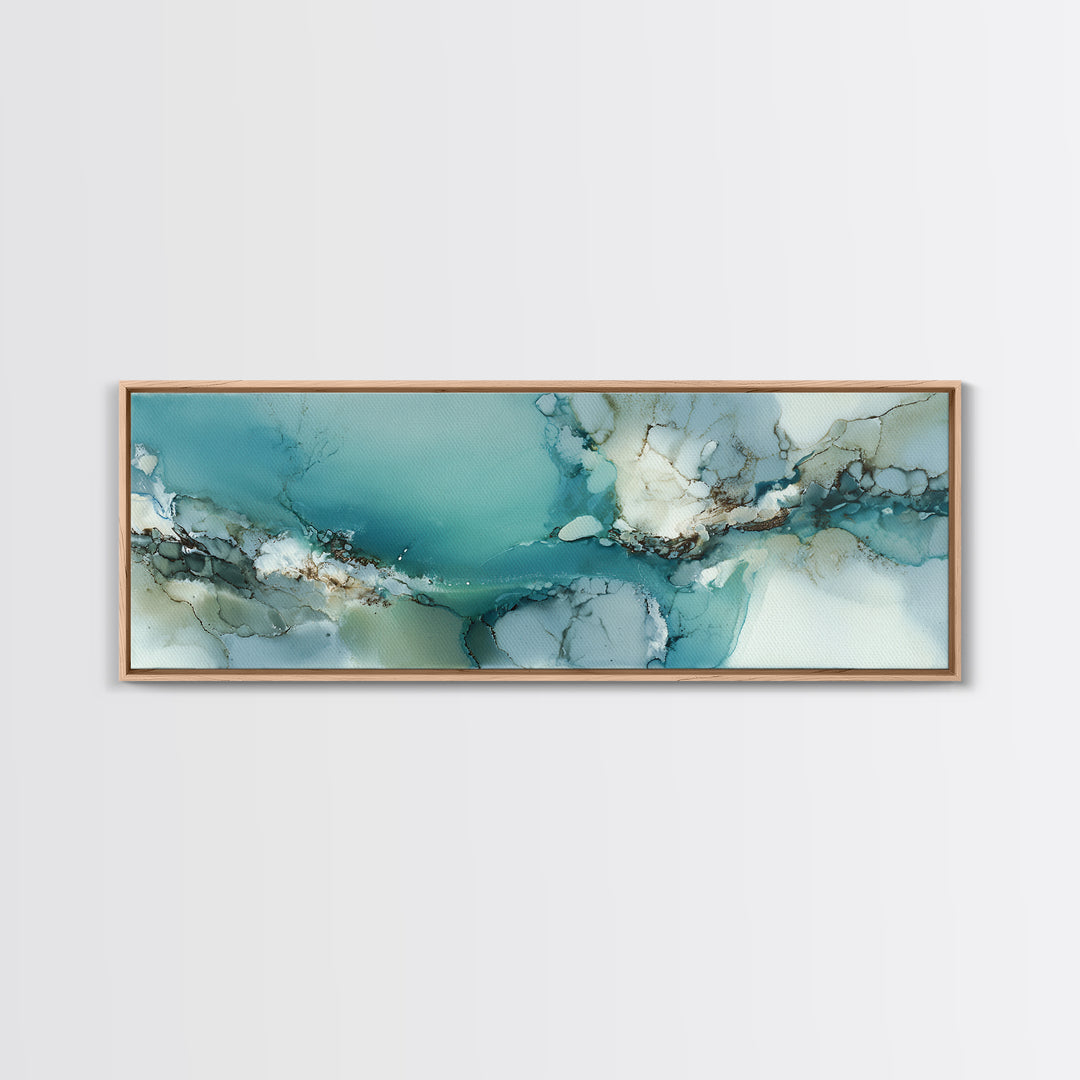 Sea Stack Rocks Canvas Print, Seascape Art, Luxury Decor, Coastal Decor, Fine Art, Seascape, Oil Painting, Digital Wall Art, SEA-3x1-35