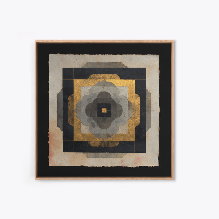 Metatron Cube with Celestial Background Canvas Print, Sacred Geometry Art, Canvas Wall Art, Living Room Decor, Abstract Art, SGA-1x1-3