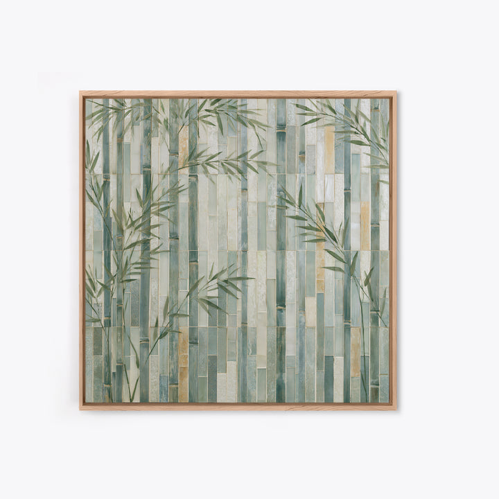 Misty Bamboo Forest Canvas Print, Spa Art, Fine Art Print, Spa Decor, Fine Art, Serenity, Wall Decor, Printable Wall Art, SPA-1x1-5
