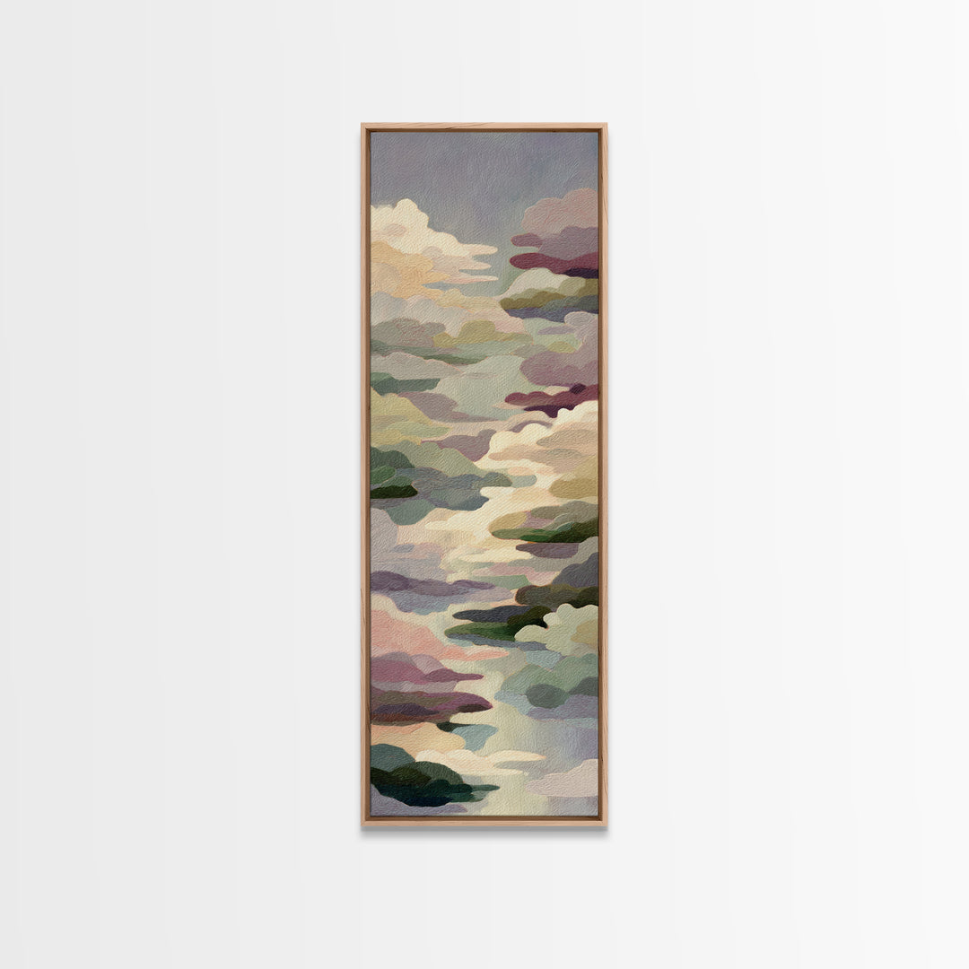 Lavender Bundle with Soft Shadow Canvas Print, Spa Art, Animal Art, Spa Decor, Fine Art, Serenity, Gallery Decor, Neutral Decor, SPA-1x3-43