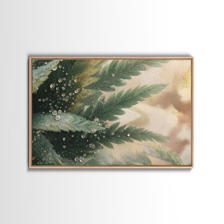 Moonlit Lake Reflection Framed Canvas Print, Spa Art, Gallery Decor, Spa Decor, Fine Art, Serenity, Wall Art, Home Decor, SPA-3x2-27