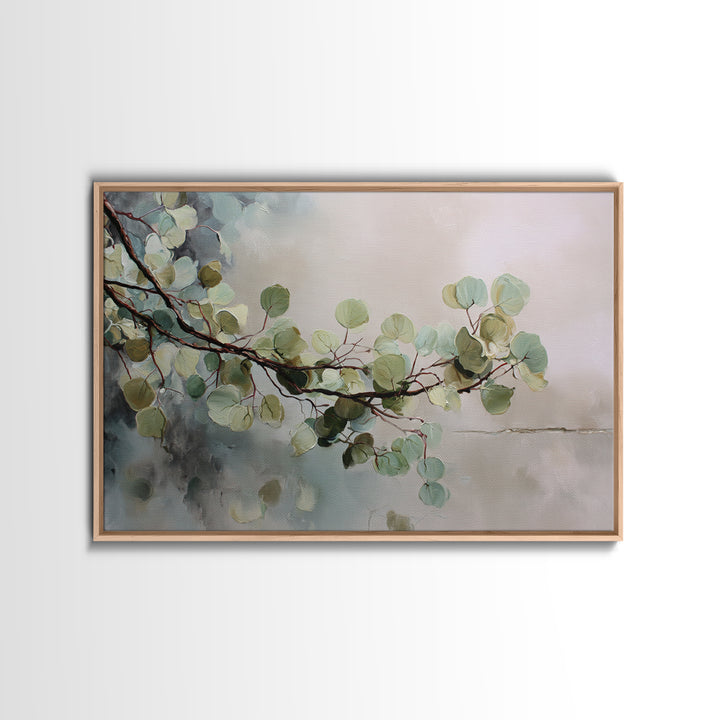 Sage and Ivory Geometric Calm Composition Canvas Print, Spa Art, Neutral Decor, Spa Decor, Fine Art, Serenity, Home Decor, SPA-3x2-73