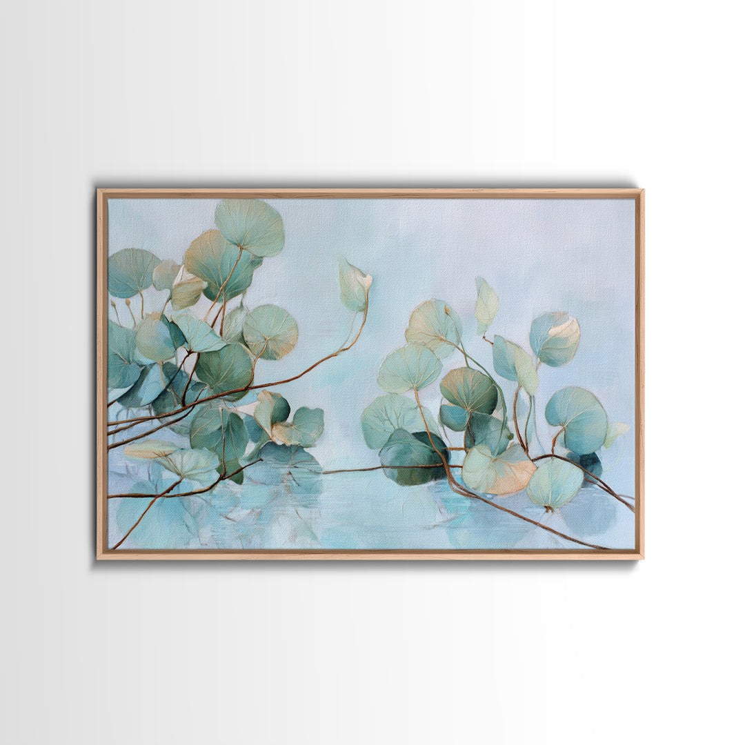 Pebble Texture Abstract Framed Canvas Print, Spa Art, Abstract Print, Spa Decor, Abstract Art, Serenity, Esthetician Decor, SPA-3x2-91