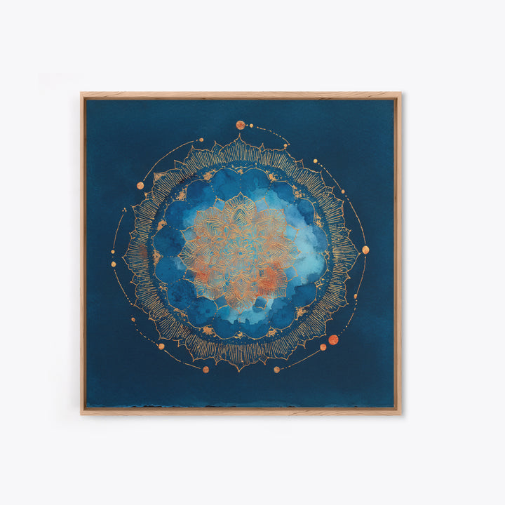 Ancient Temple Silhouette Canvas Print, Spiritual Art, Home Decor, Living Room Decor, Spirit, Wallart, Framed Wall Art, SPI-1x1-91