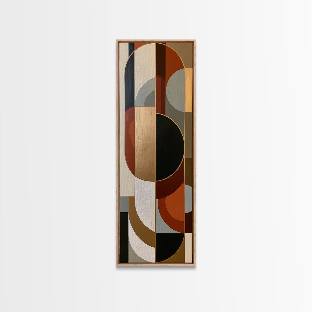 Abstract Aura Portrait Canvas Print, Spiritual Art, Art, Living Room Decor, Fine Art, Spirit, Canvas Wall Art, Black Art, SPI-1x3-100