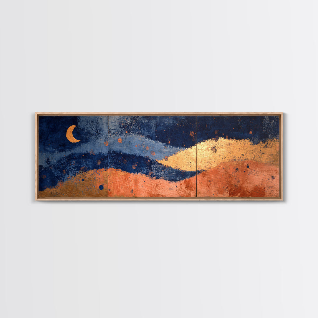 Brick Wall Texture Canvas Print, Street Art, Original Artwork, Living Room Decor, Fine Art, Urban, Textured Painting, STR-3x1-20