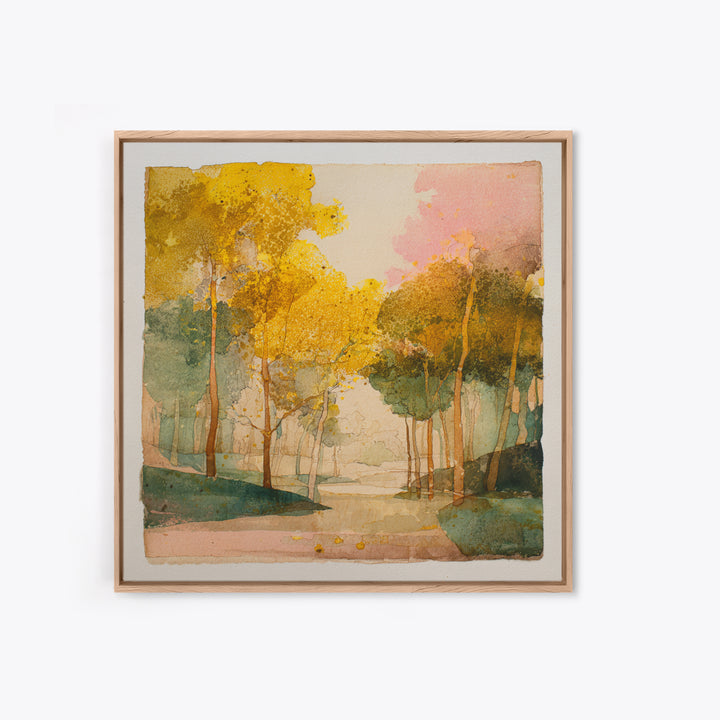 Elegant Nude Figure Study Framed Canvas Print, Traditional Art, Indian Art, Living Room Decor, Fine Art, Classic, TRA-1x1-46