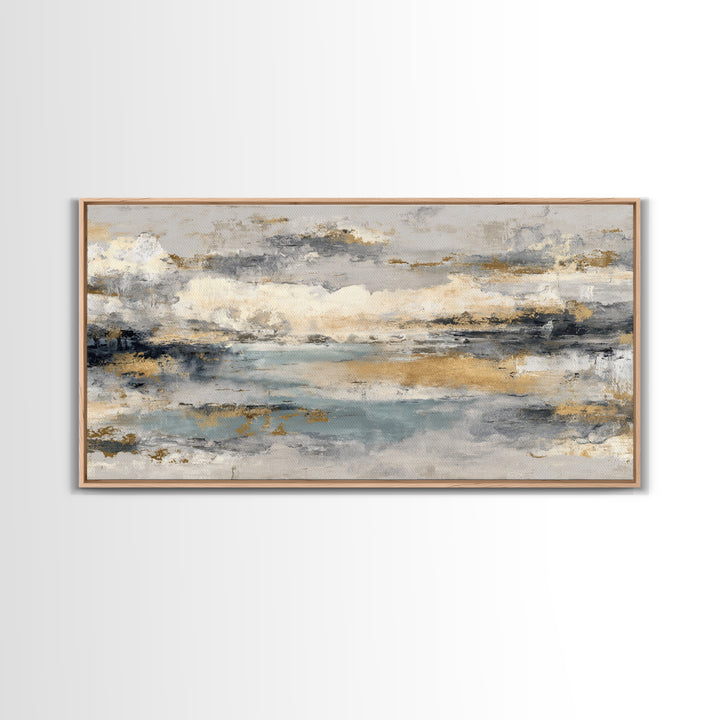 Open Manhole Steam Framed Canvas Print, Urban Art, Minimalist Decor, Living Room Decor, Fine Art, Urban, Textured Wall Art, URB-2x1-37