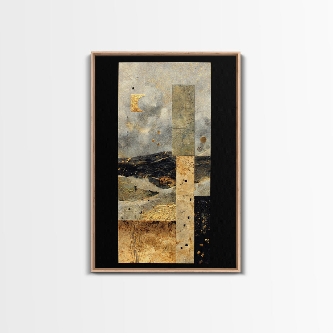 Taxi Cab Motion Blur Canvas Print, Urban Art, Gay Art, Living Room Decor, Abstract Art, Urban, Minimalist Decor, URB-2x3-11