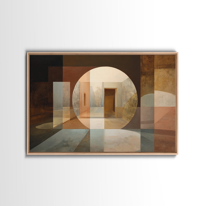 Open Manhole Steam Framed Canvas Print, Urban Art, Digital Download Art, Living Room Decor, Fine Art, Urban, Boho Decor, URB-3x2-45