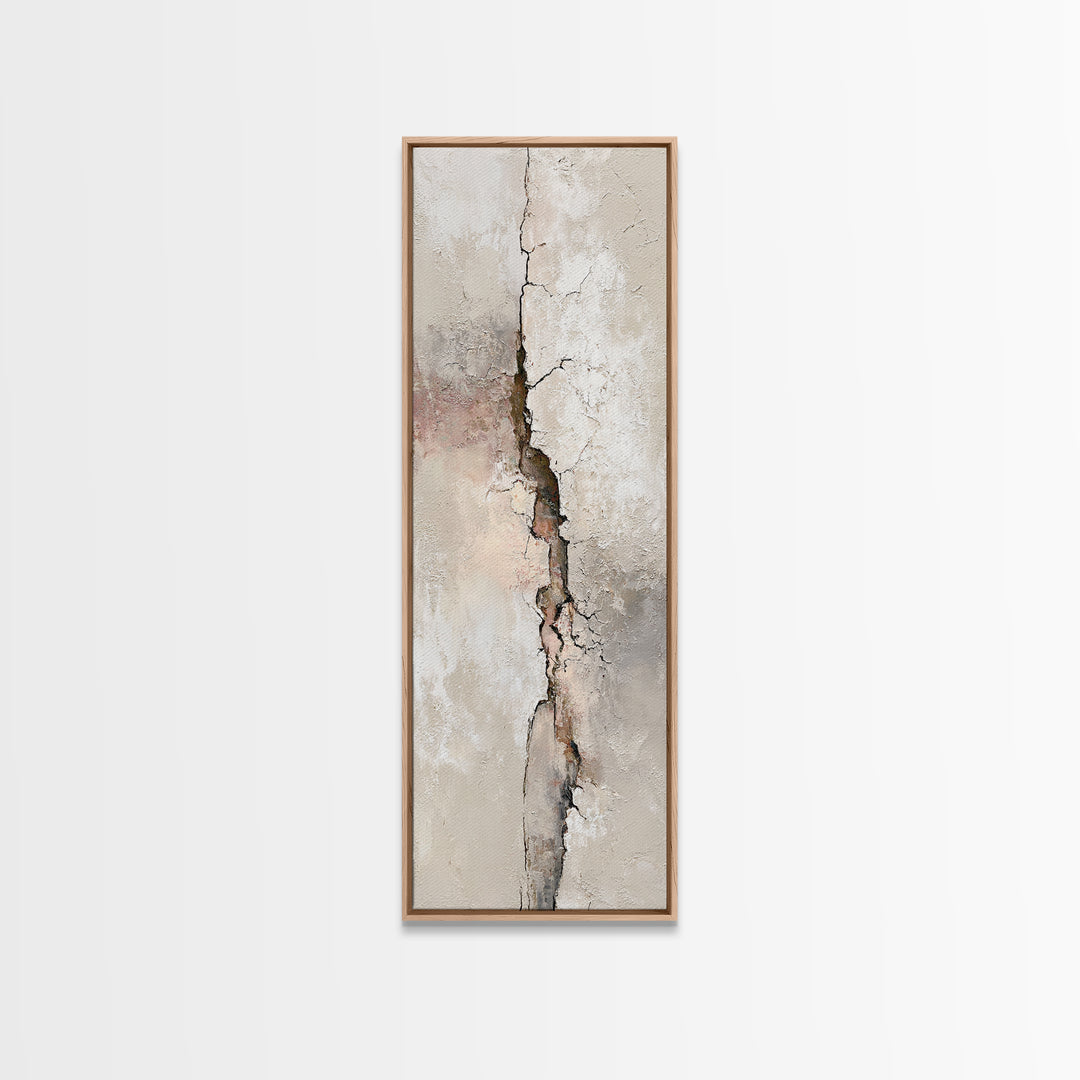 Minimal Line Portrait Framed Canvas Print, Wall Art, Luxury Decor, Living Room Decor, Fine Art, Heart, Printable Wall Art, WAL-1x3-66