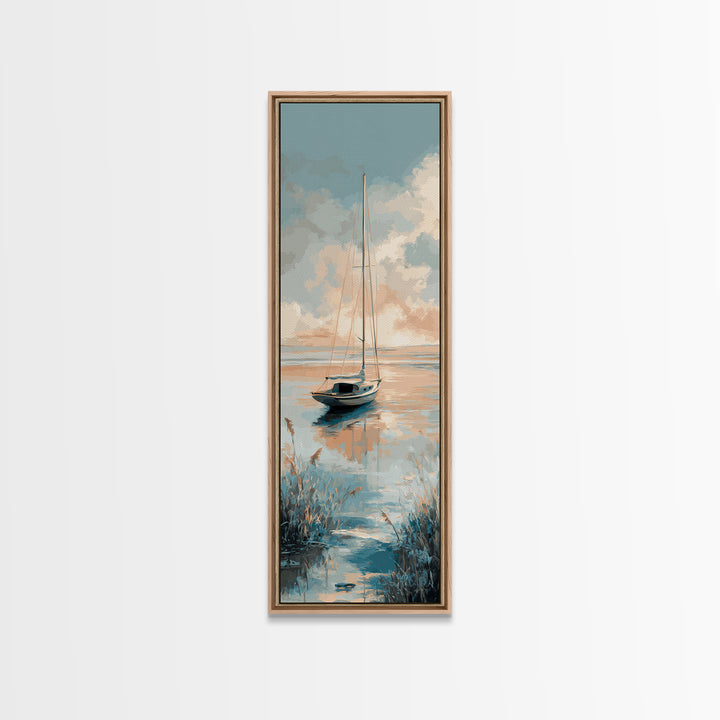 Honeymoon Coastal Sunset Canvas Print, Wedding Art, Gallery Decor, Living Room Decor, Fine Art, Romance, Contemporary Art, WED-1x3-77