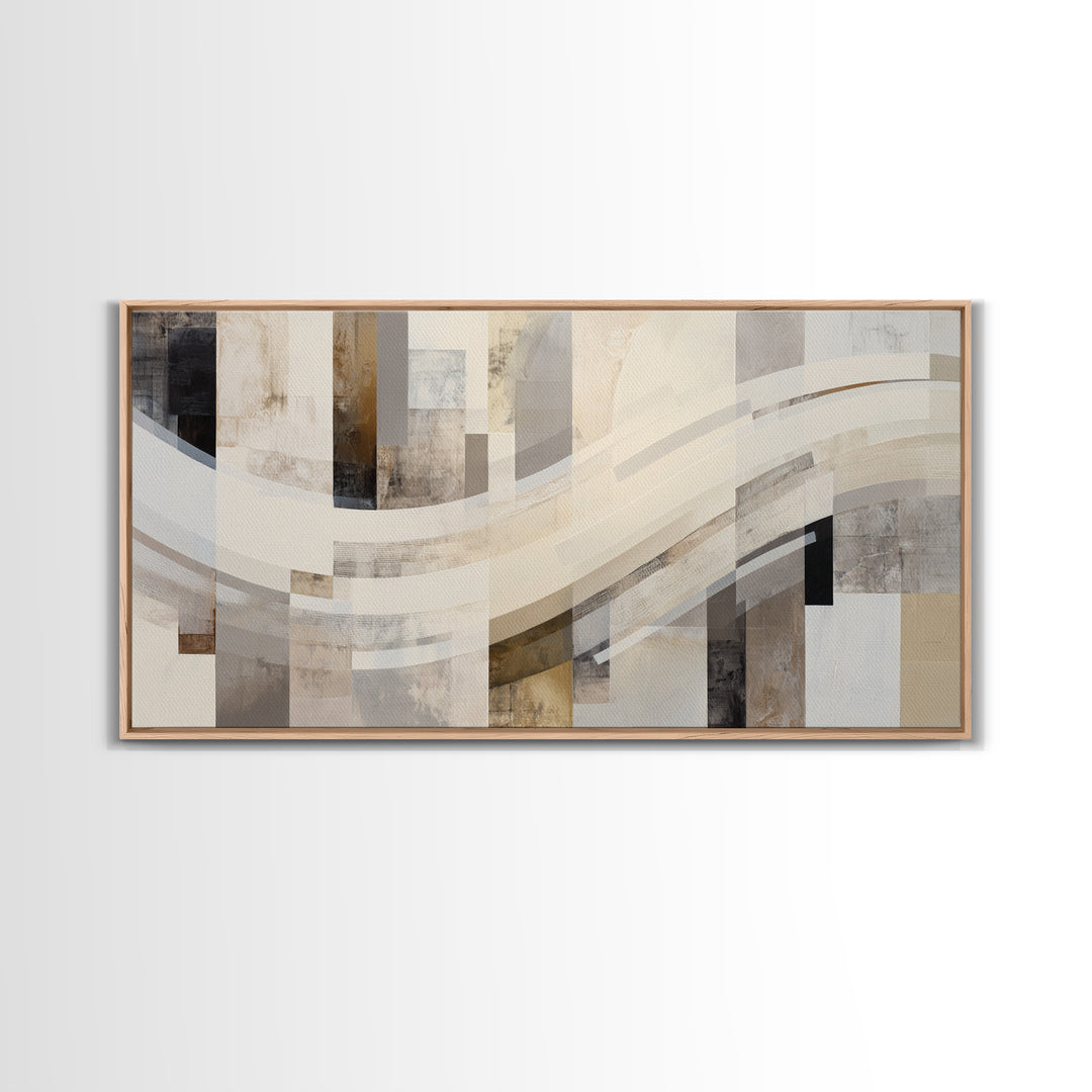Bridal Veil Texture Abstract Framed Canvas Print, Wedding Art, Gallery Decor, Living Room Decor, Fine Art, Romance, WED-2x1-27