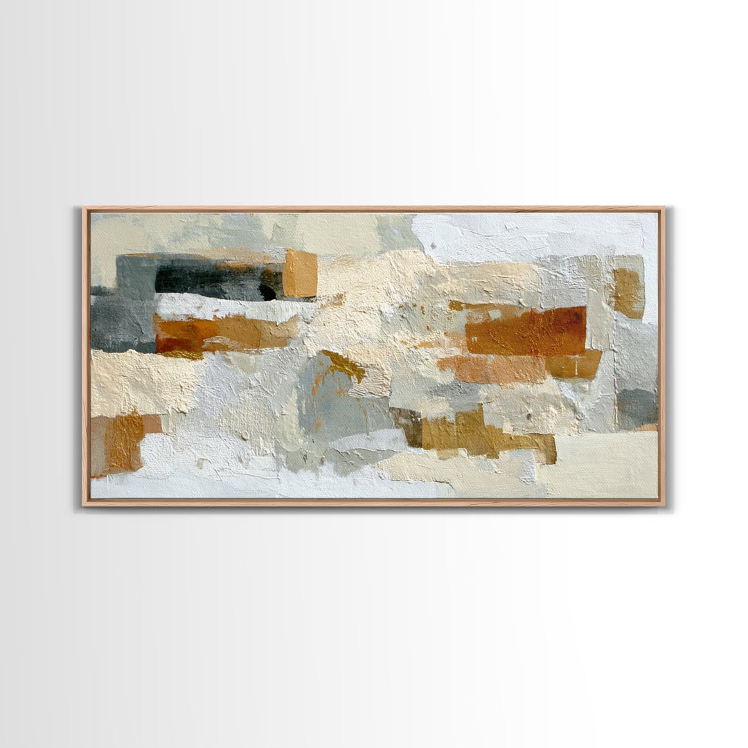 Bridal Veil Texture Abstract Framed Canvas Print, Wedding Art, Framed Art, Living Room Decor, Romance, Bride and Groom, WED-2x1-3