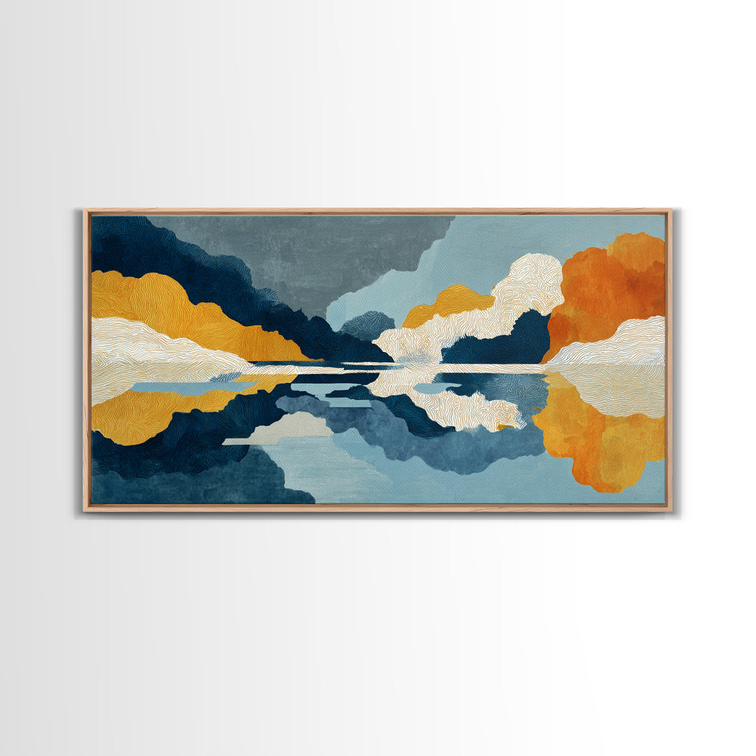 Hands Nearly Touching Framed Canvas Print, Wedding Art, Art Print, Living Room Decor, Fine Art, Romance, Downloadable Art, WED-2x1-60
