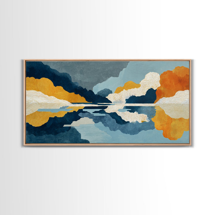 Hands Nearly Touching Framed Canvas Print, Wedding Art, Art Print, Living Room Decor, Fine Art, Romance, Downloadable Art, WED-2x1-60