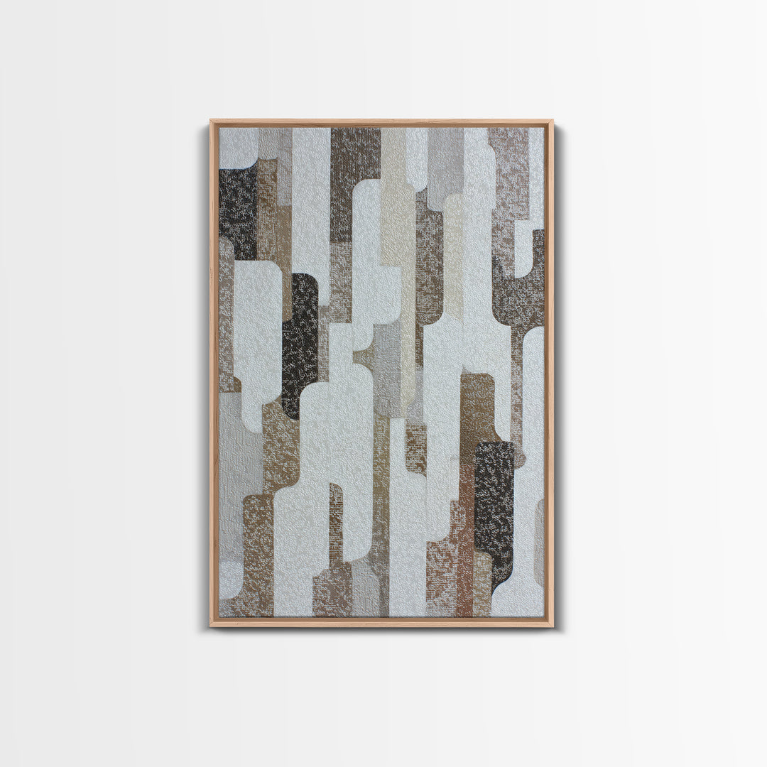 Lace Pattern Ivory Abstraction Canvas Print, Wedding Art, Wedding Reception, Living Room Decor, Abstract Art, Romance, WED-2x3-27